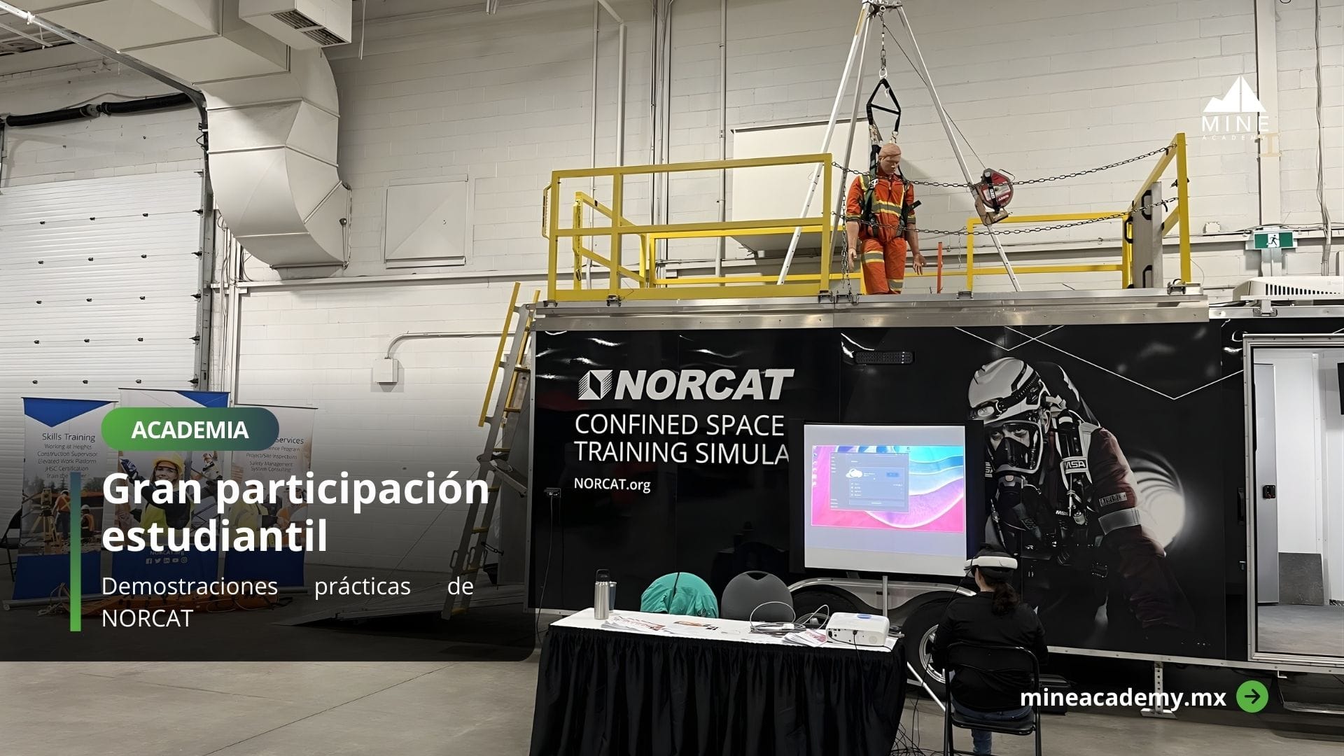 Estudiantes exploran oficios especializados con NORCAT en Level Up!