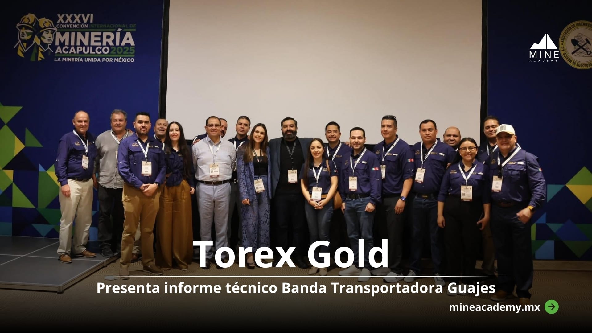Banda Transportadora Guajes: el avance técnico presentado por Minera Media Luna en la Convención 2025