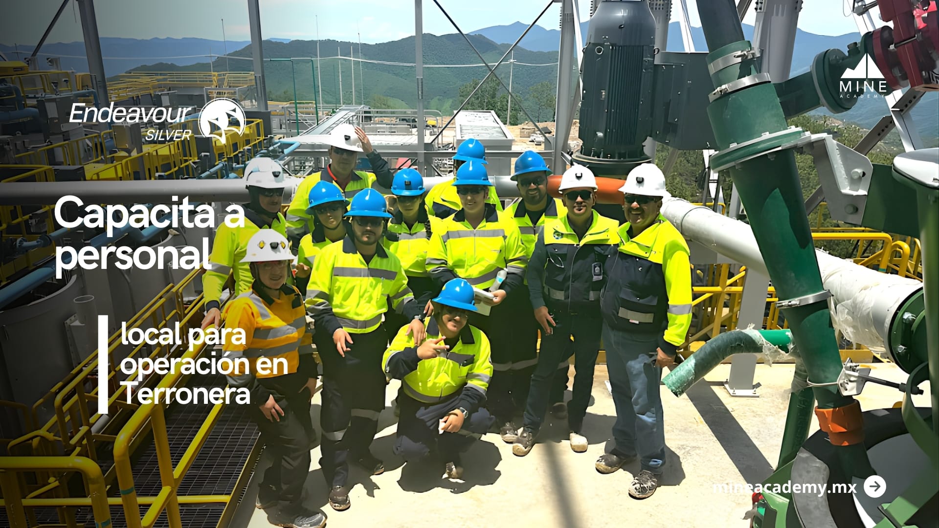 Endeavour capacita a personal local para operación en Terronera