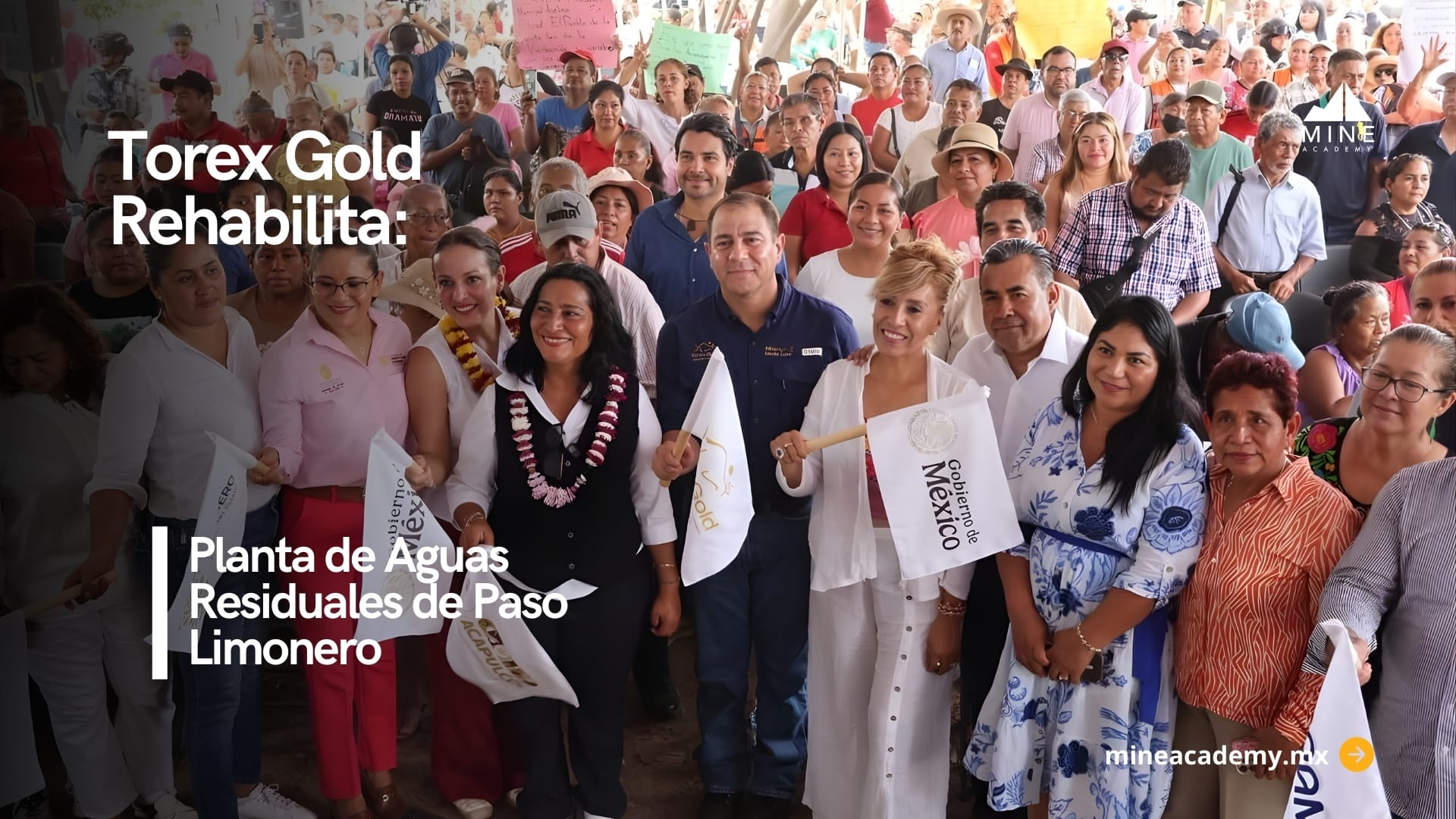 Torex Gold impulsa la rehabilitación de la Planta de Aguas Residuales de Paso Limonero