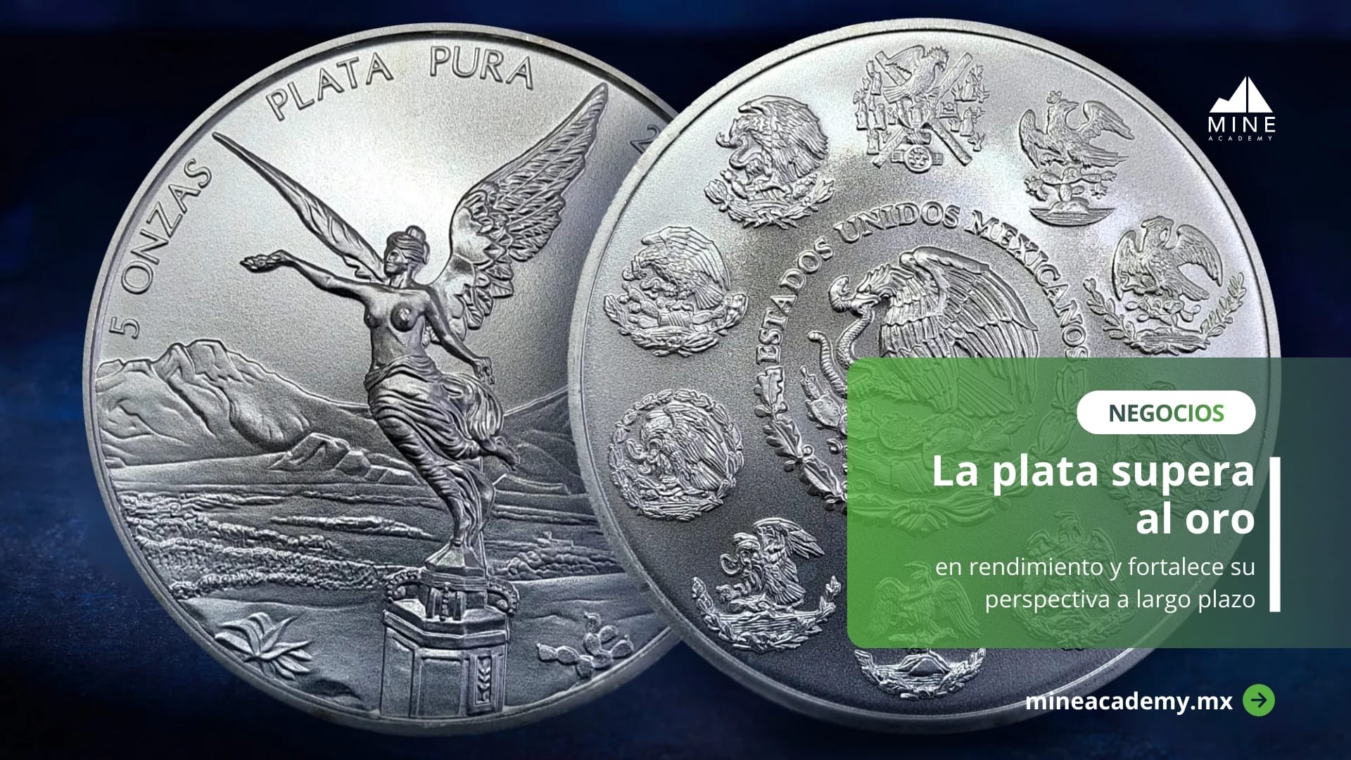 La plata supera al oro en rendimiento y fortalece su perspectiva a largo plazo