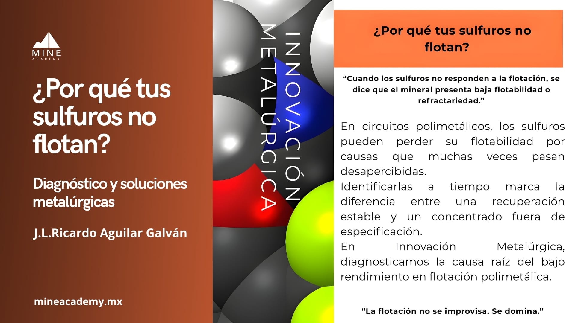 ¿Por qué tus sulfuros no flotan? Diagnóstico y soluciones metalúrgicas