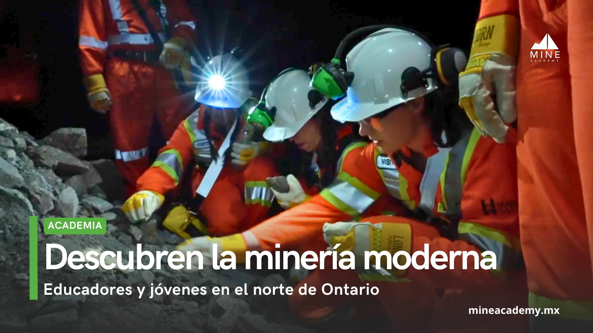 Educadores y jóvenes descubren la minería moderna en el norte de Ontario