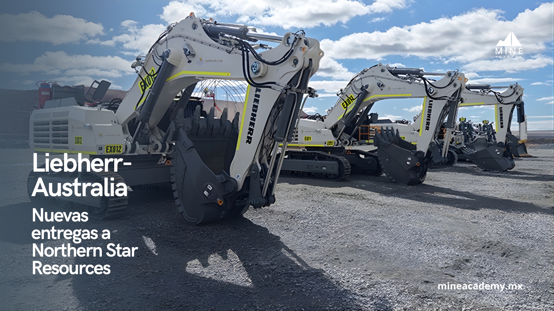 Liebherr-Australia fortalece su presencia en la minería de oro con nuevas entregas a Northern Star Resources