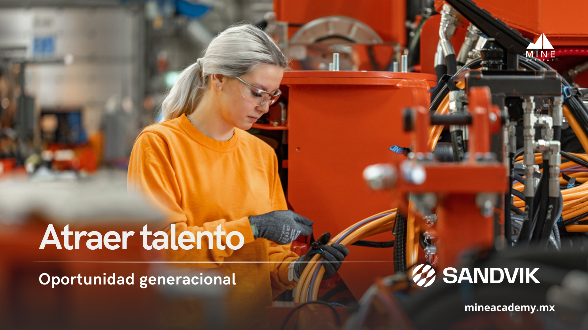 Sandvik identifica una oportunidad generacional para atraer talento joven a la minería