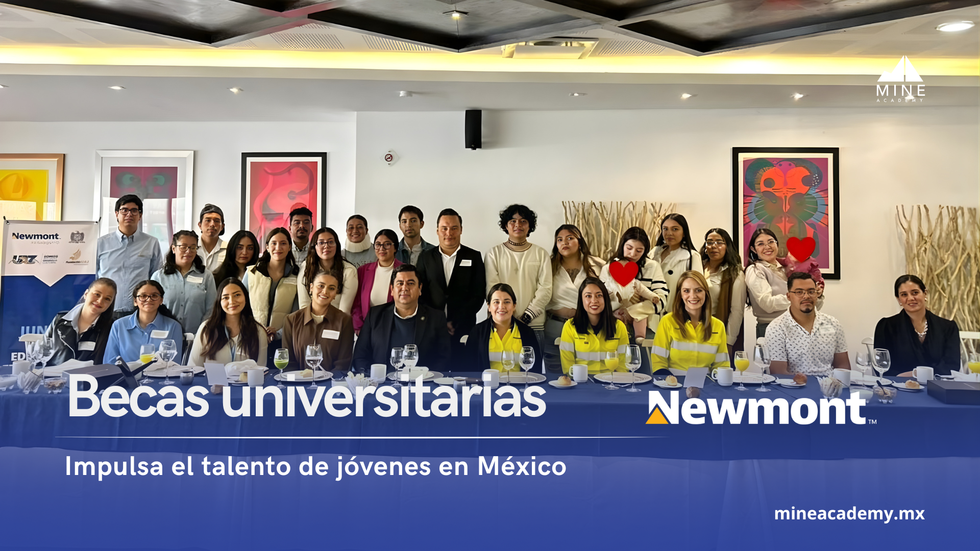 Newmont México impulsa el talento universitario a través de su programa de becas