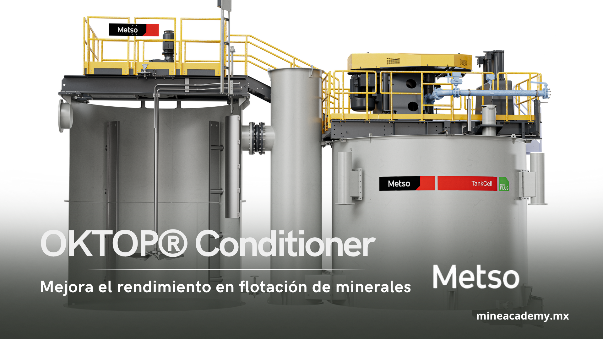 Metso renueva su línea OKTOP® Conditioner para mejorar el rendimiento en flotación de minerales