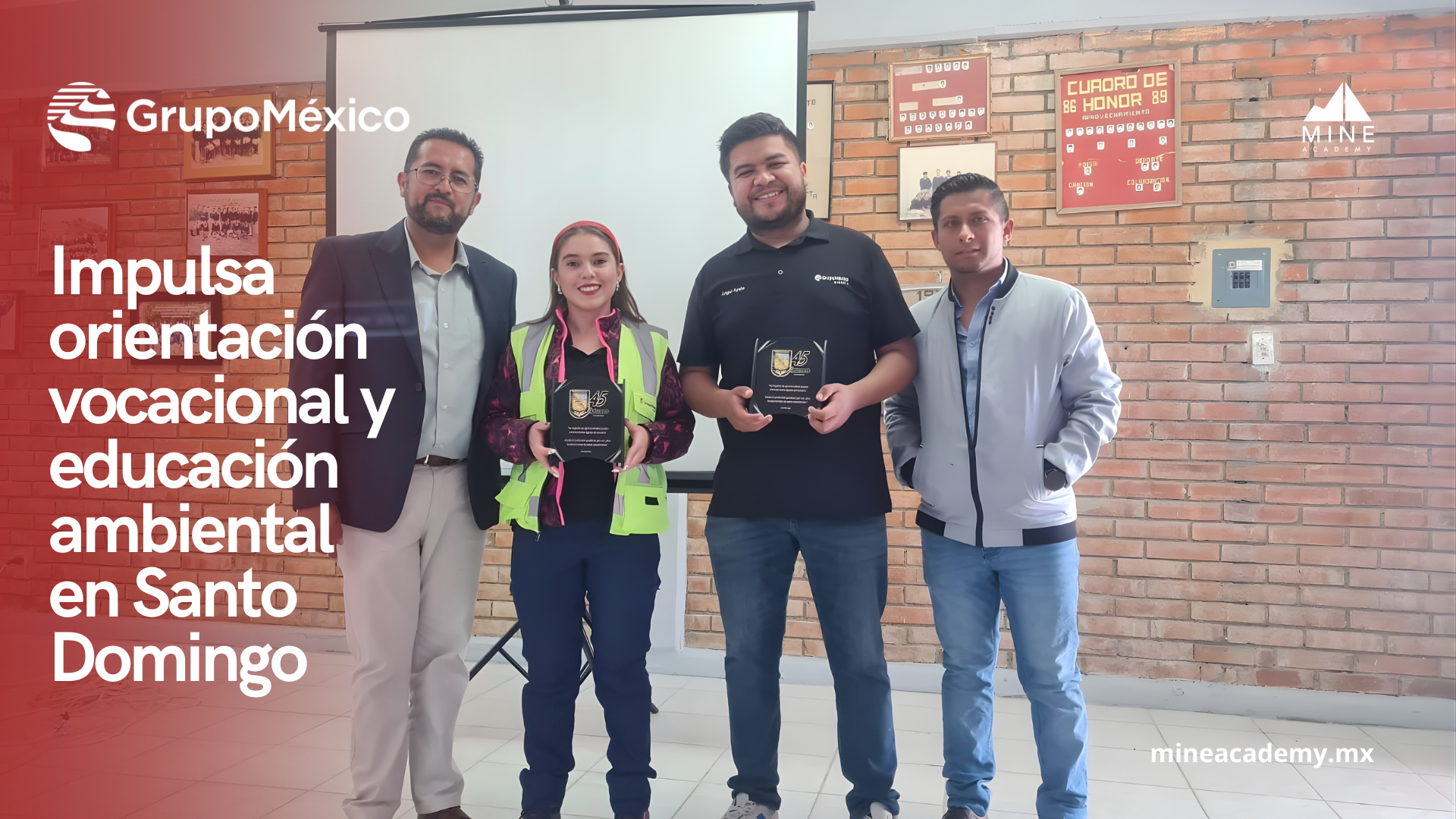 Grupo México impulsa orientación vocacional y educación ambiental en Santo Domingo