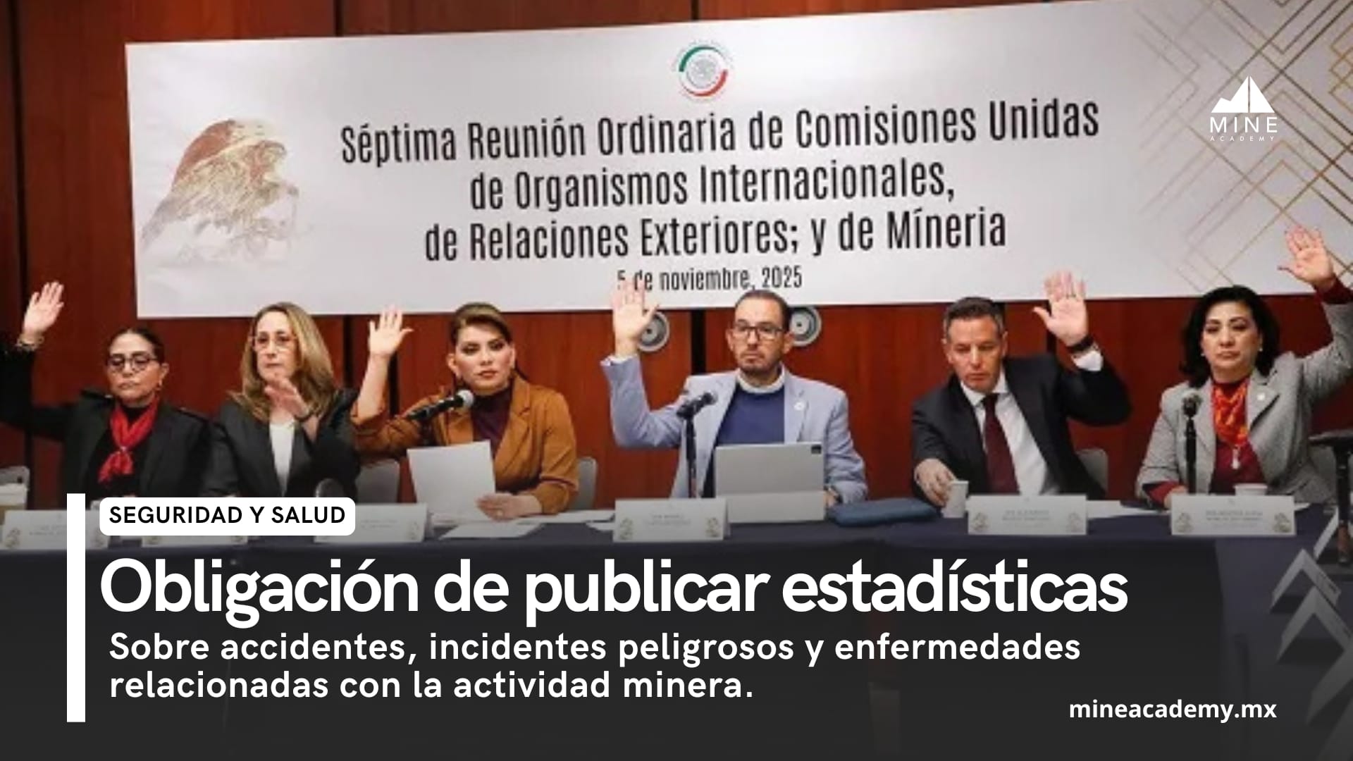 Senado se prepara para ratificar el Convenio 176 de la OIT sobre seguridad y salud en minas