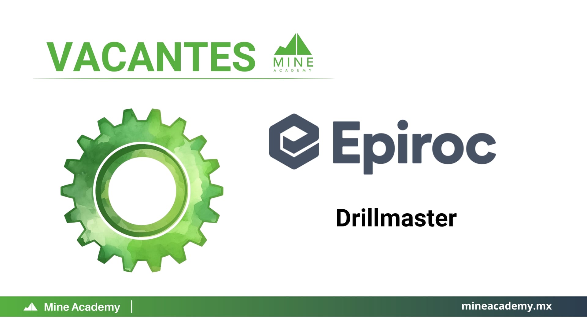 Oportunidad Laboral Epiroc