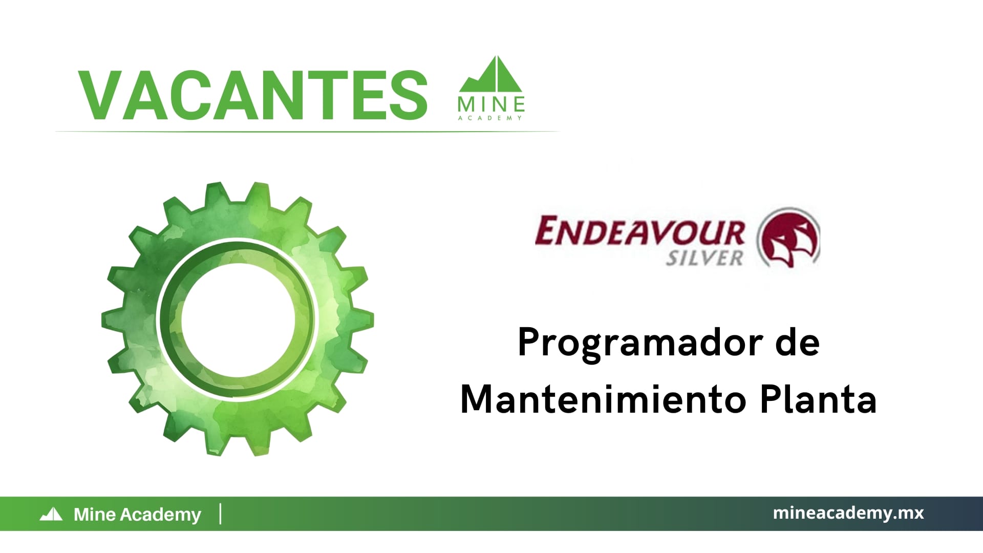Oportunidad Laboral Endeavour Silver