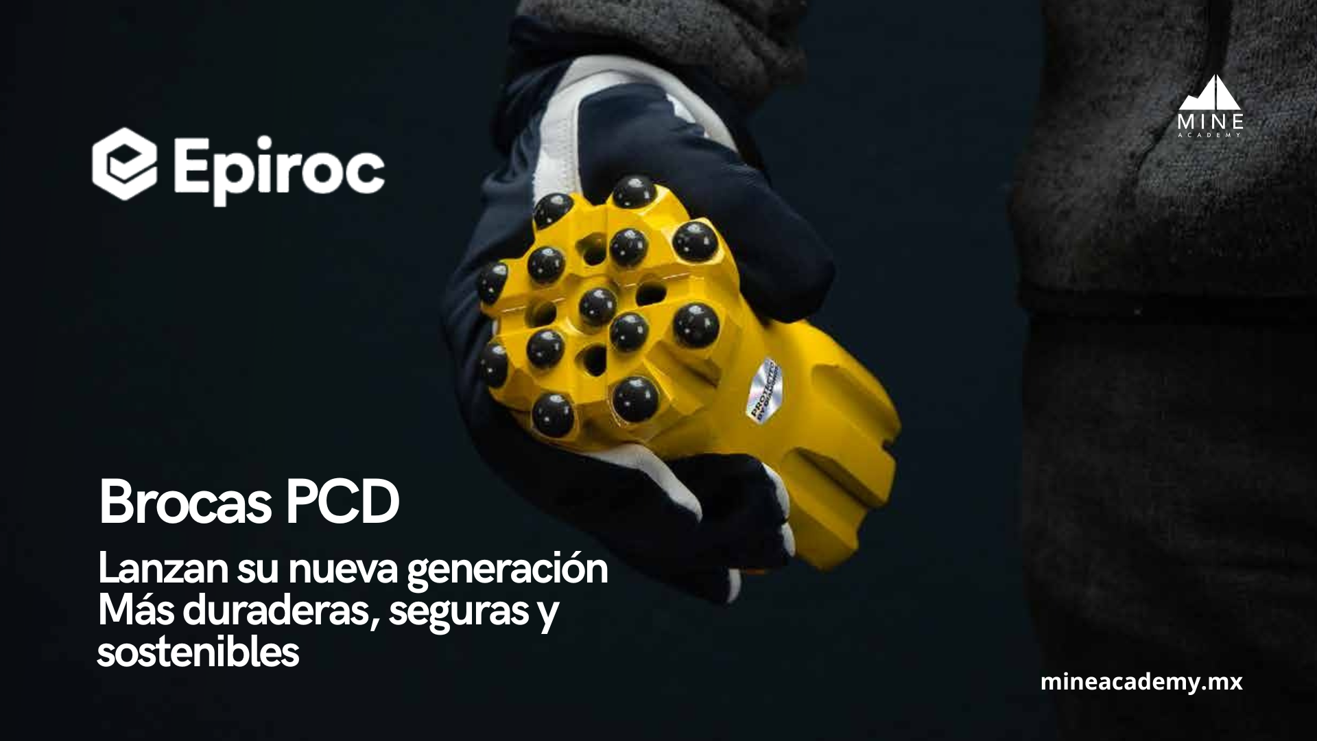 Epiroc lanza su nueva generación de brocas PCD