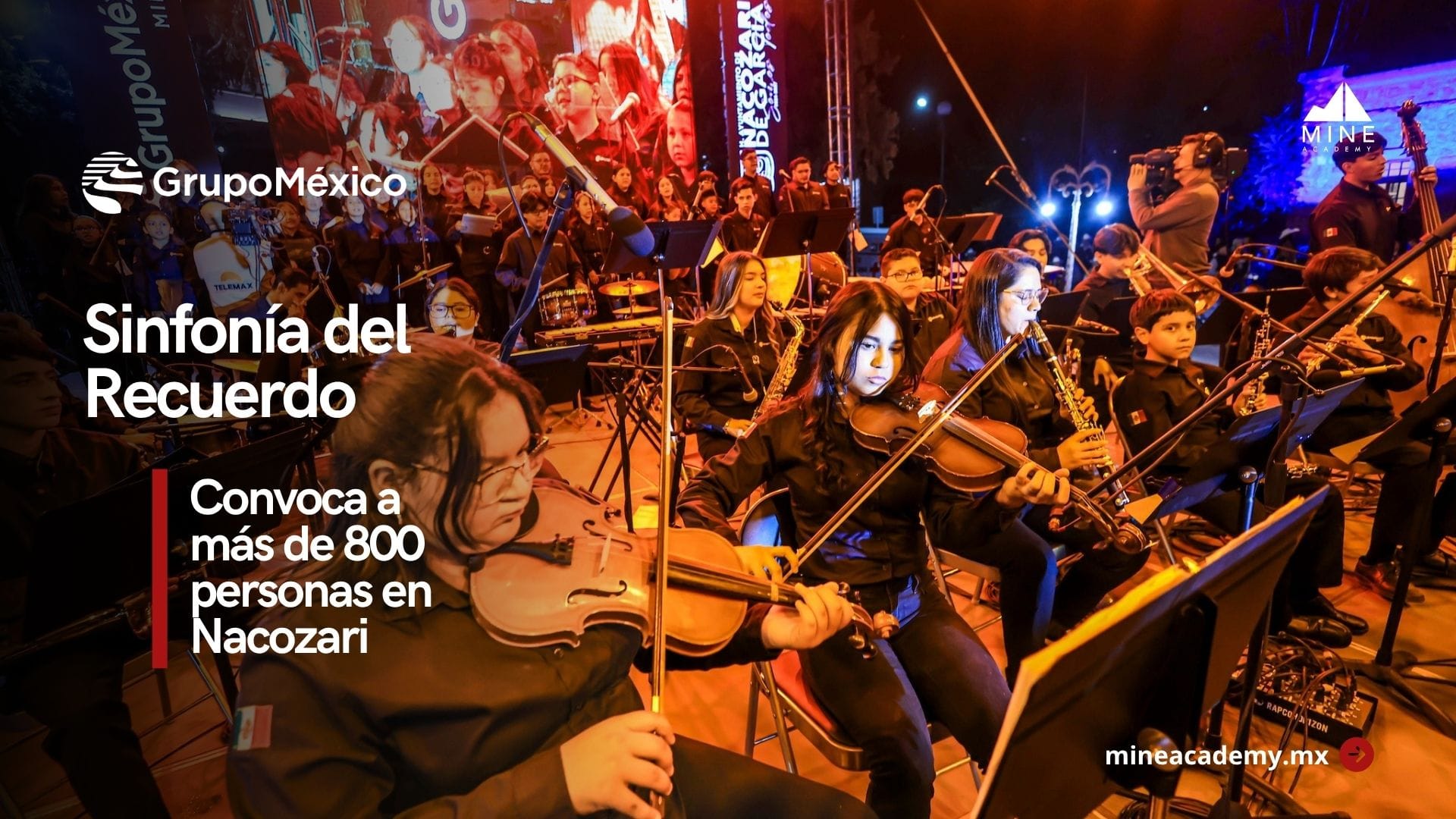 Centro Comunitario de Grupo México celebra su noveno aniversario con concierto en Nacozari