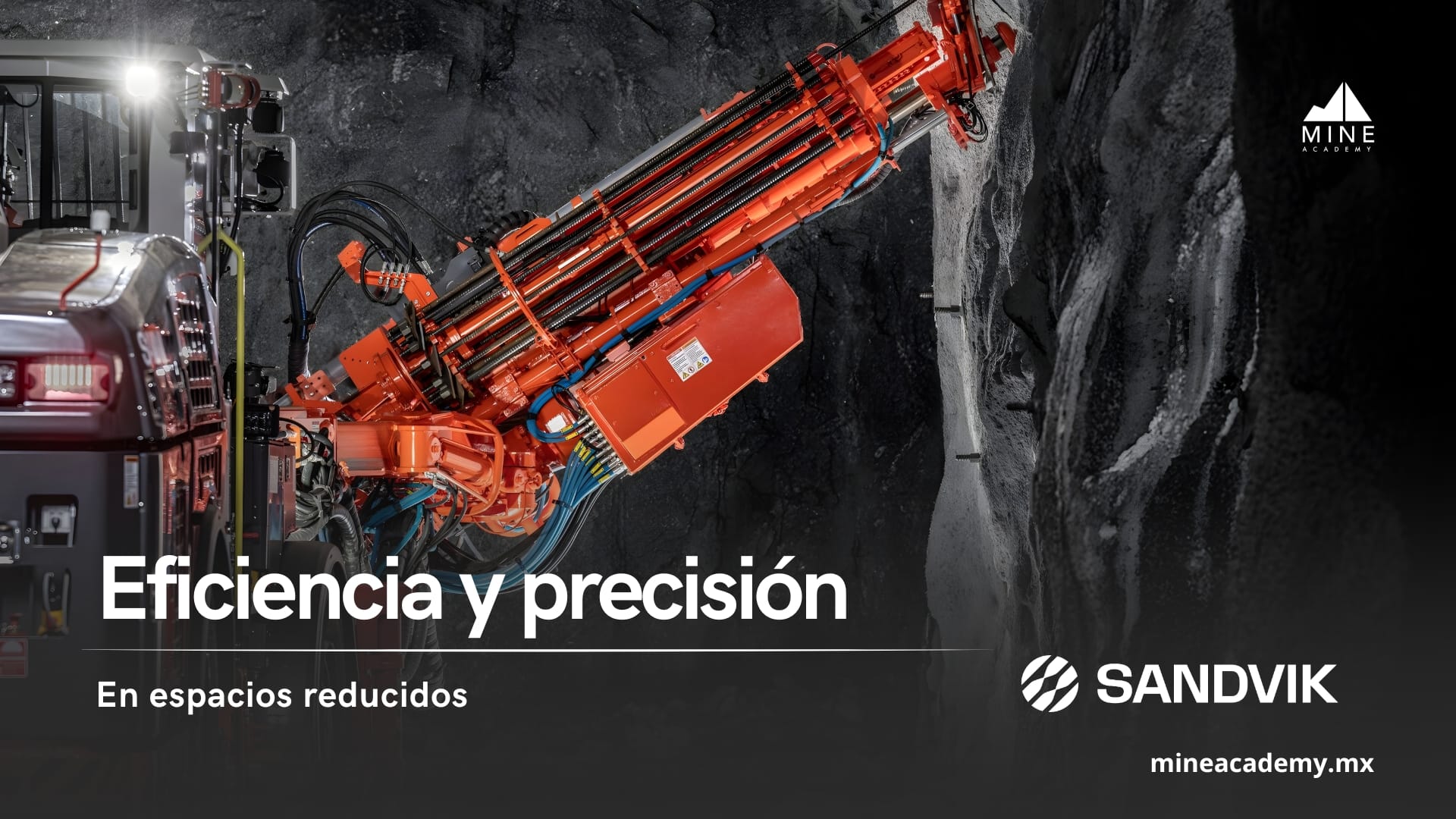 Eficiencia y precisión en espacios reducidos: la apuesta de Sandvik por la minería de cuerpos angostos
