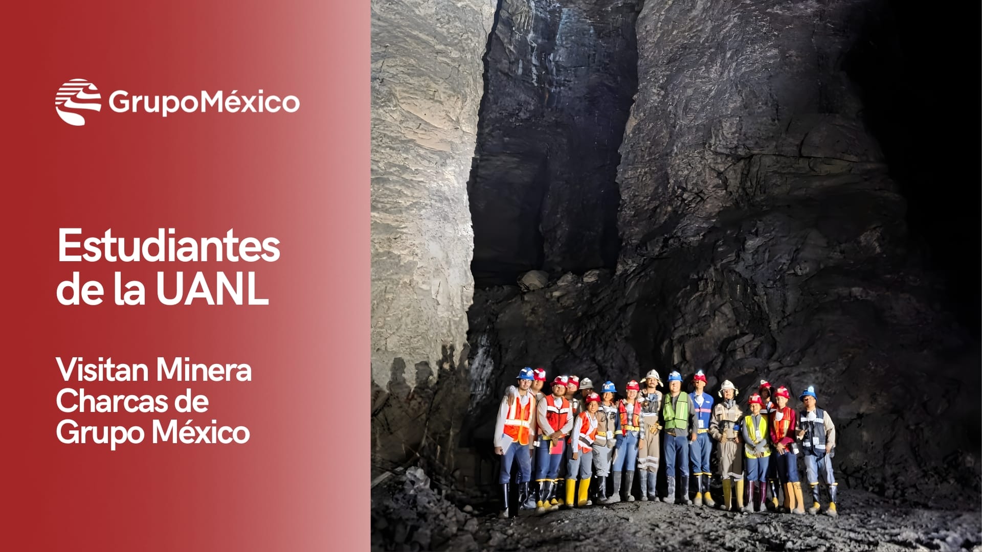 Estudiantes de Geología visitan la Unidad Minera Charcas de Grupo México