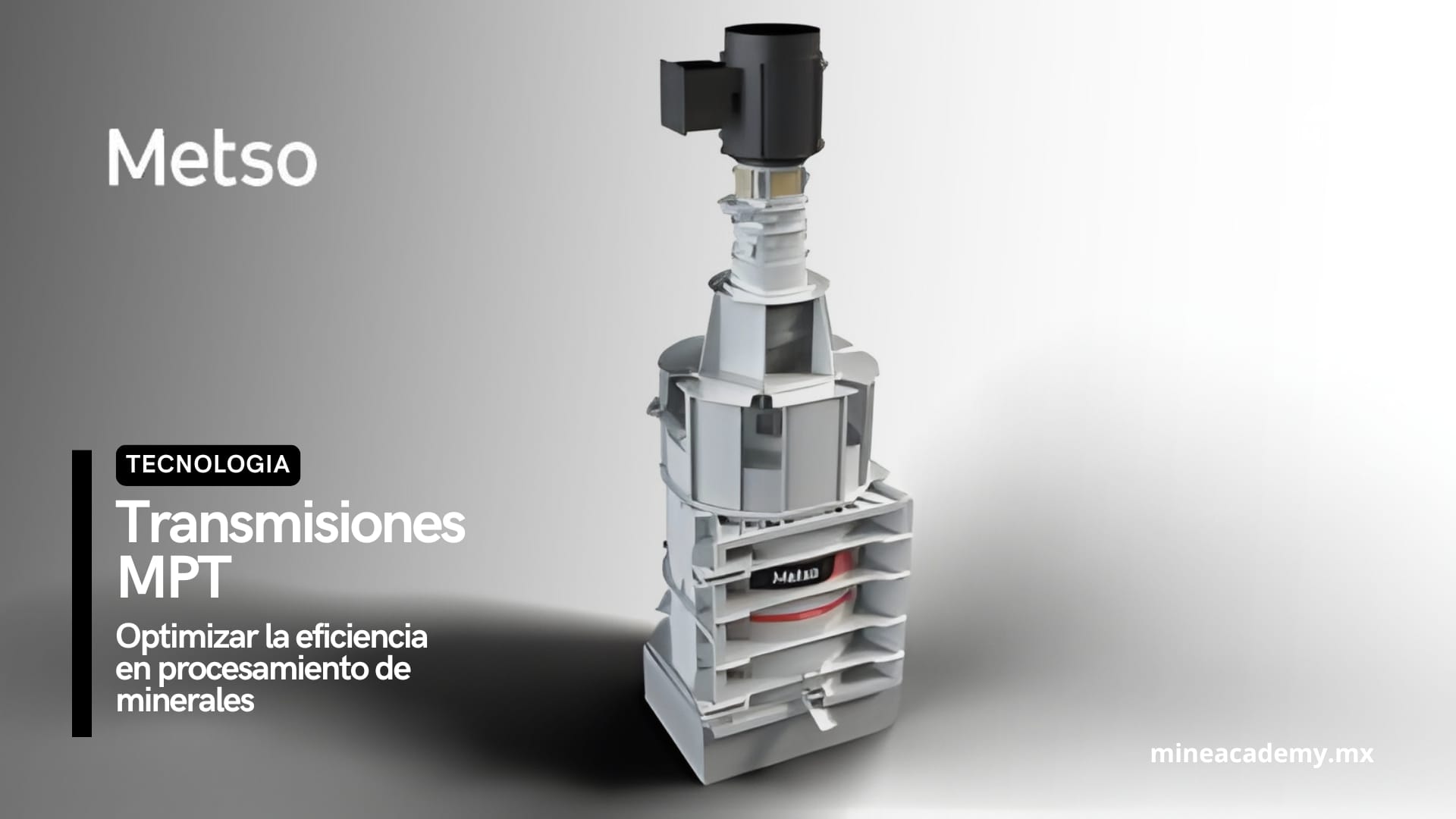 Metso lanza gama de transmisiones de potencia MPT para optimizar la eficiencia en el procesamiento de minerales