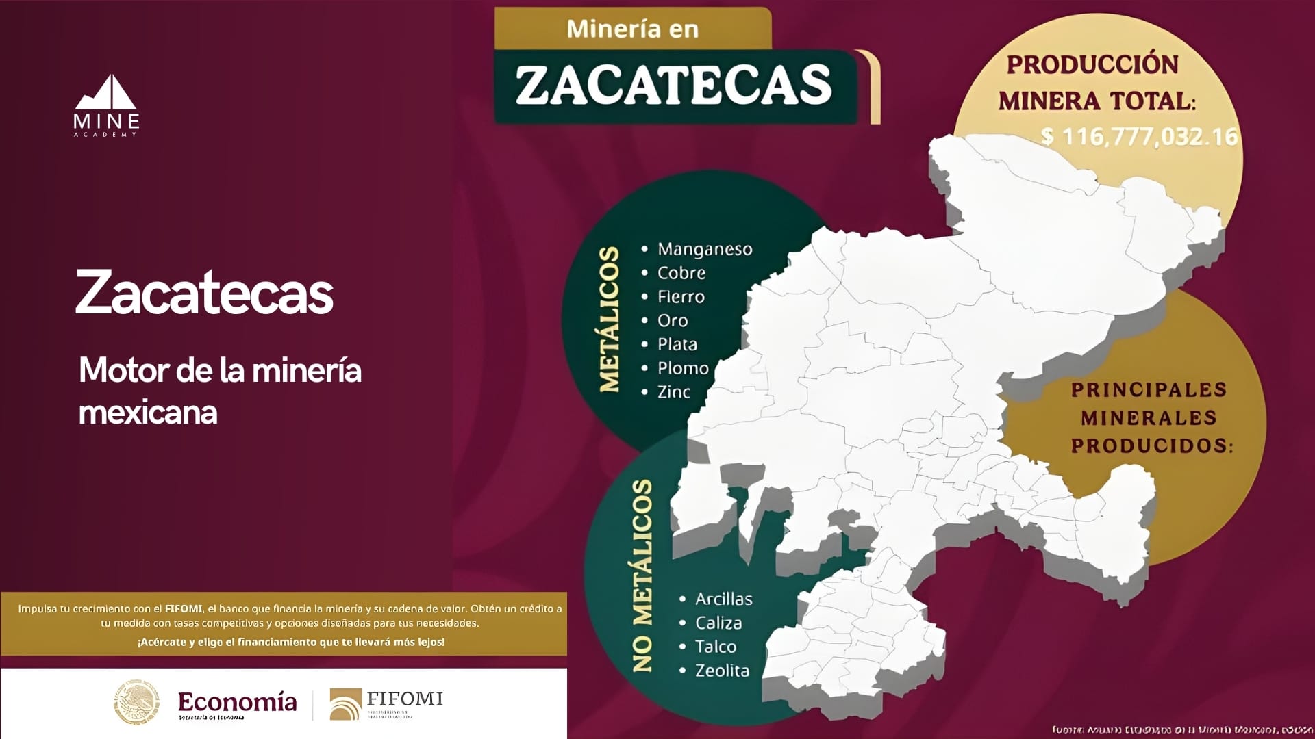 Zacatecas, motor de la minería mexicana