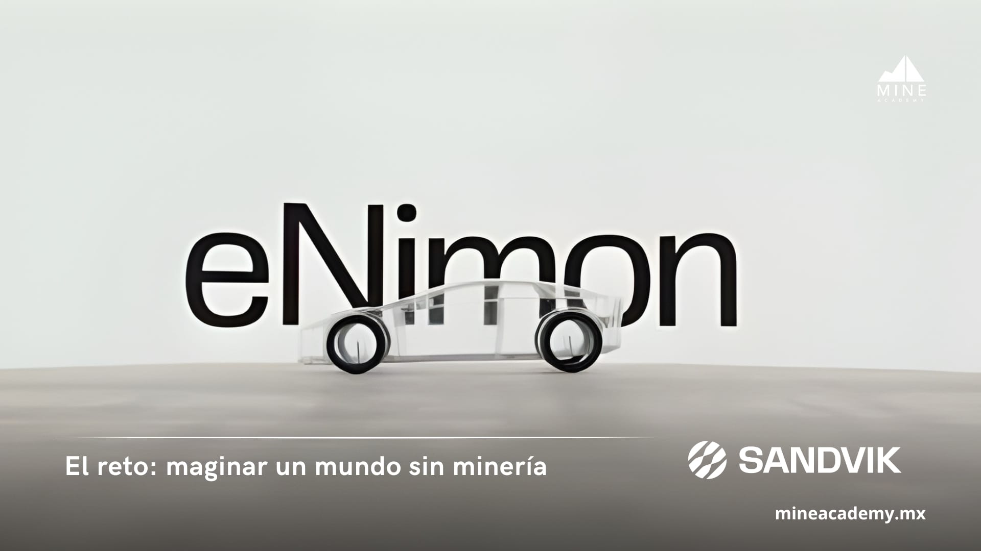 eNimon: el vagón invisible que plantea el reto de imaginar un mundo sin minería