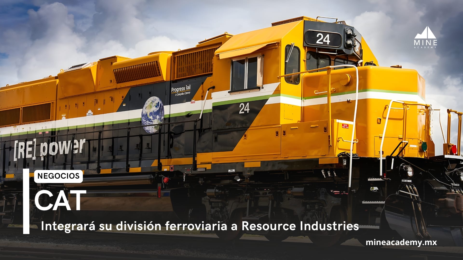 Caterpillar integrará su división ferroviaria a Resource Industries a partir de enero de 2026