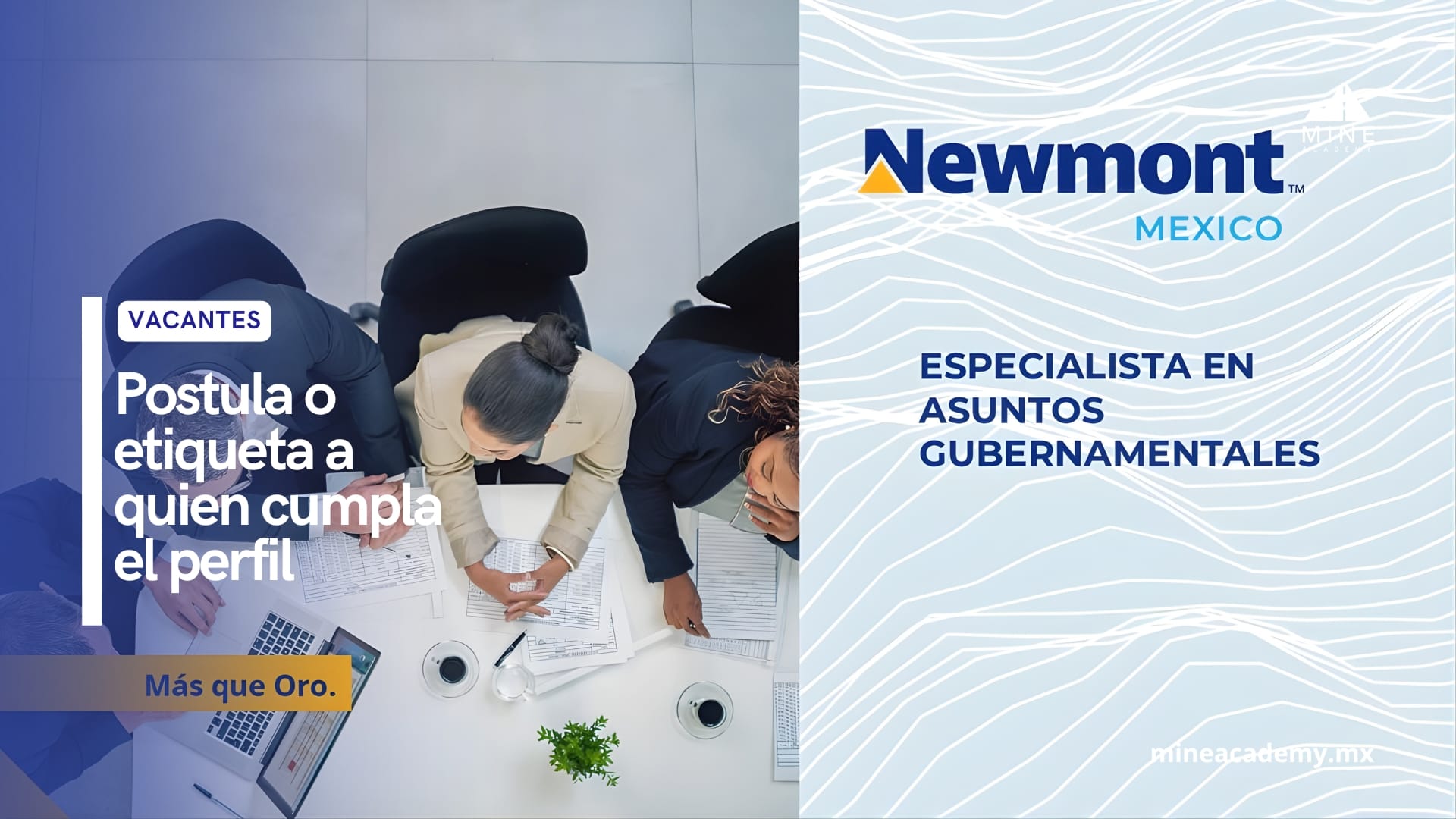 Newmont México busca Especialista en Asuntos Gubernamentales