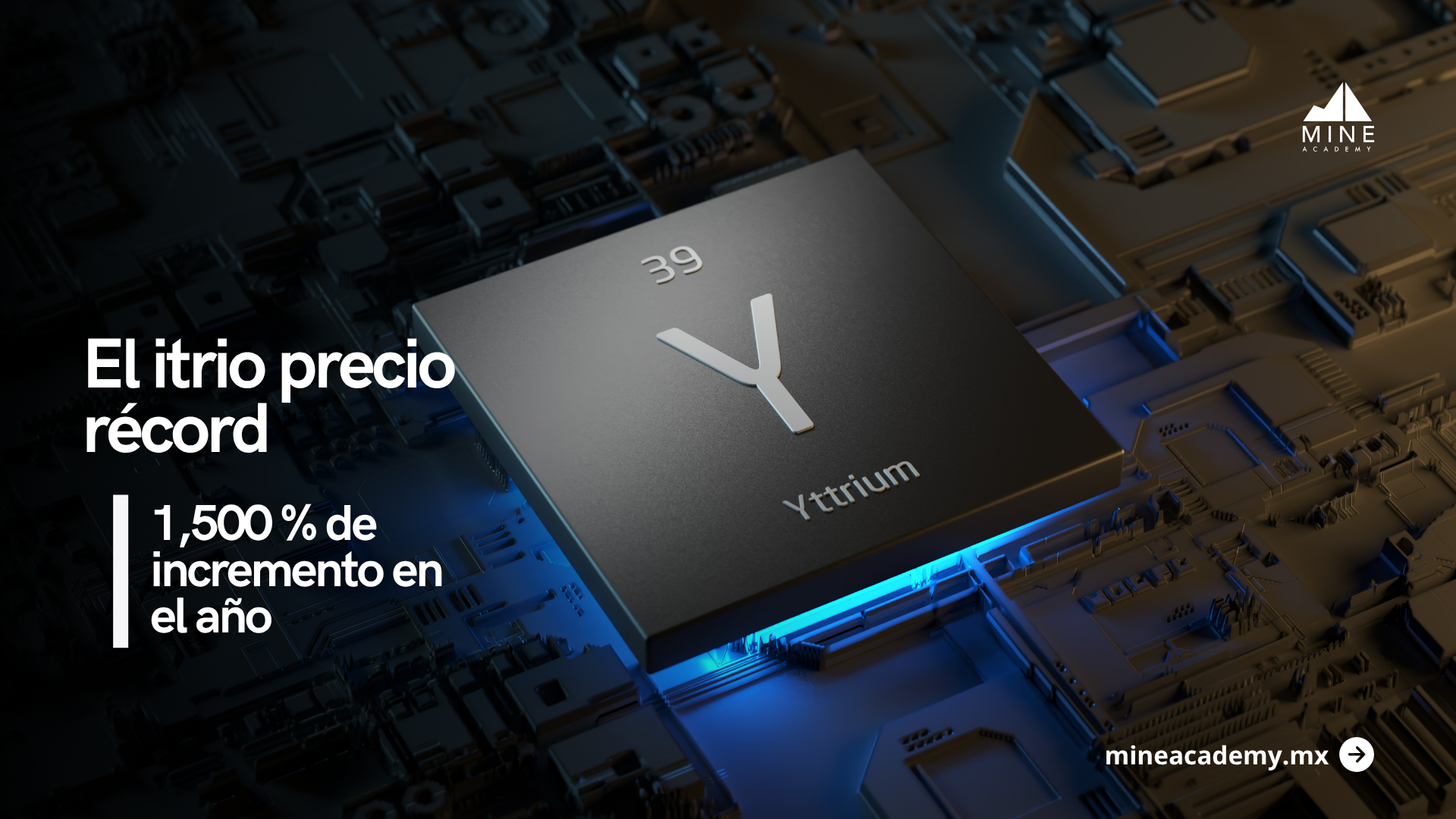 El itrio alcanza un máximo histórico tras restricciones de China