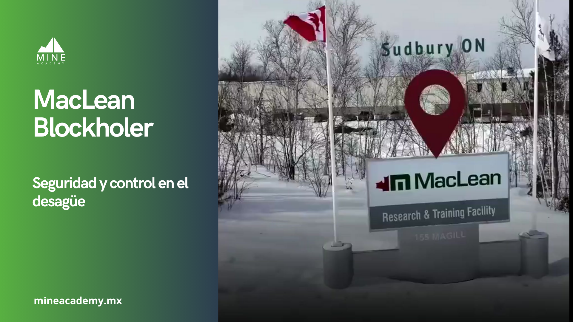 MacLean Blockholer: seguridad y control en el desagüe