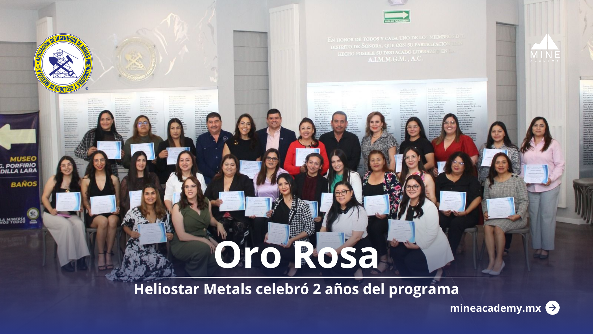 Oro Rosa: Heliostar impulsa el desarrollo femenino en la minería