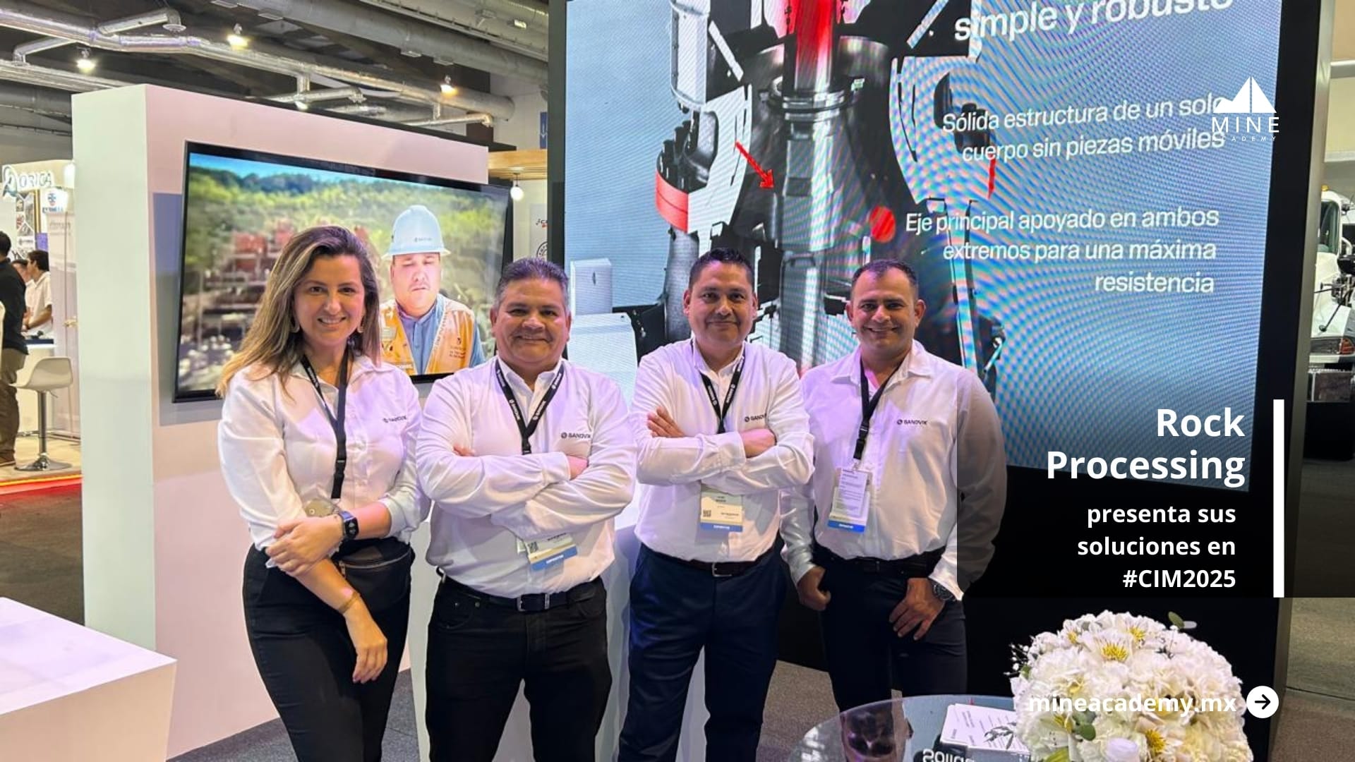 Sandvik Rock Processing presenta sus soluciones en Acapulco