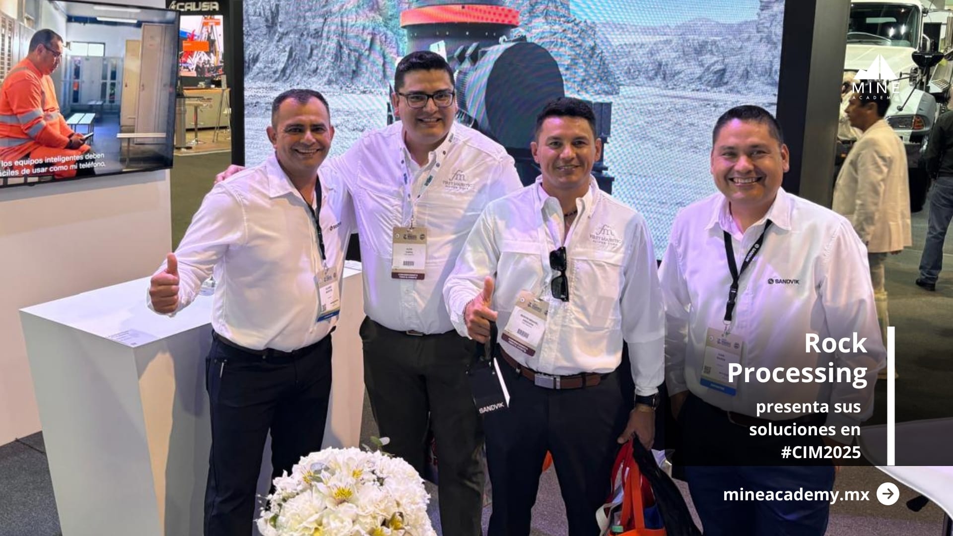 Sandvik Rock Processing presenta sus soluciones en Acapulco