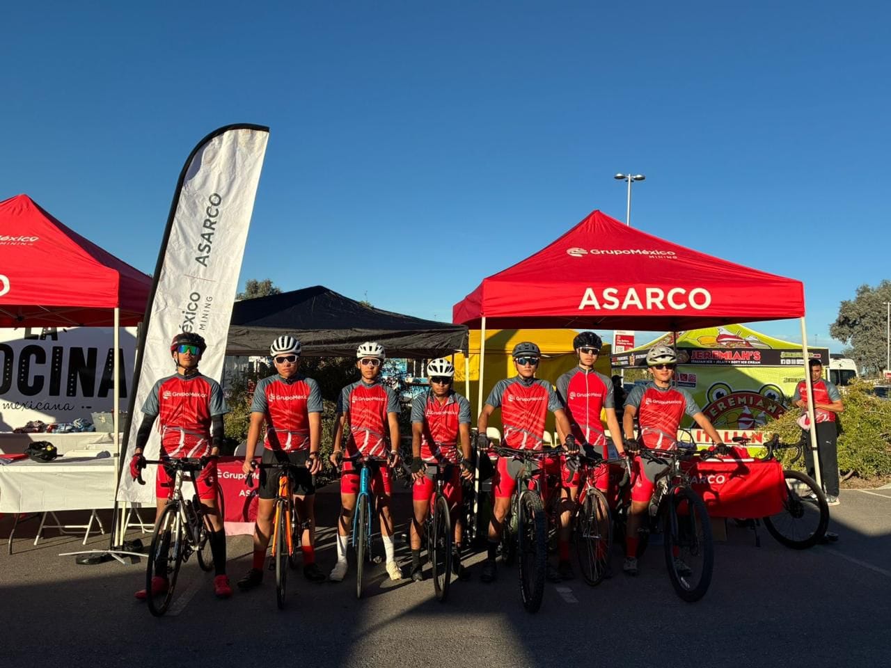 Escuela de ciclismo de Grupo México logra resultados sobresalientes en la edición 42 del tour de Tucson