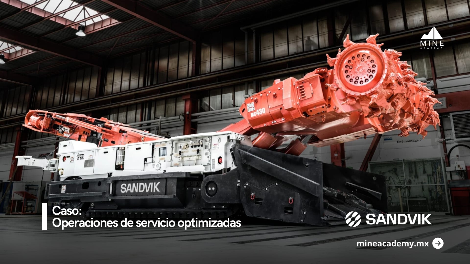 Caso Sandvik: Las operaciones de servicio optimizadas significan un mejor servicio al cliente y productividad