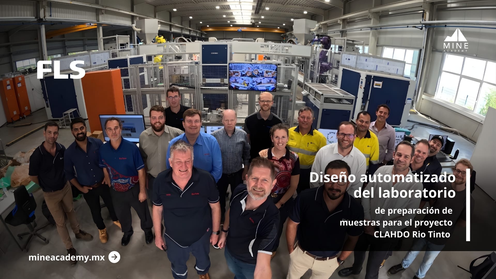 FLS avanza con Rio Tinto en el diseño automatizado del laboratorio de preparación de muestras para el proyecto CLAHDO