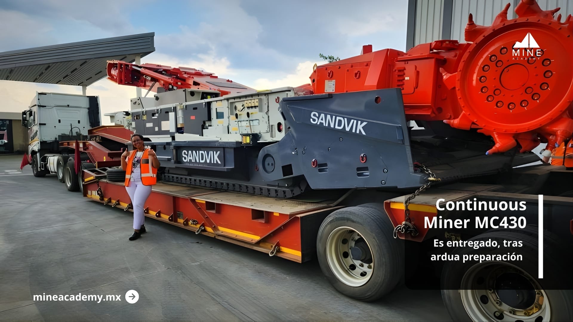 Sandvik entrega un Continuous Miner MC430 tras larga preparación