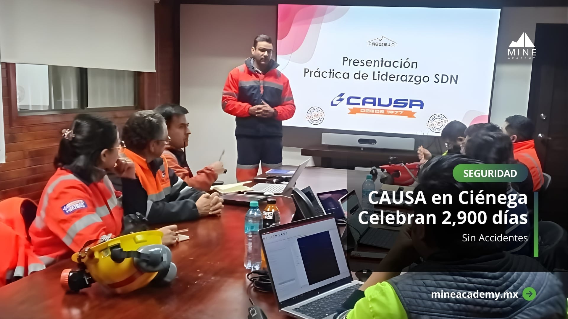 CAUSA y La Ciénega consolidan liderazgo en campo y celebran 2,900 días sin accidentes en Durango