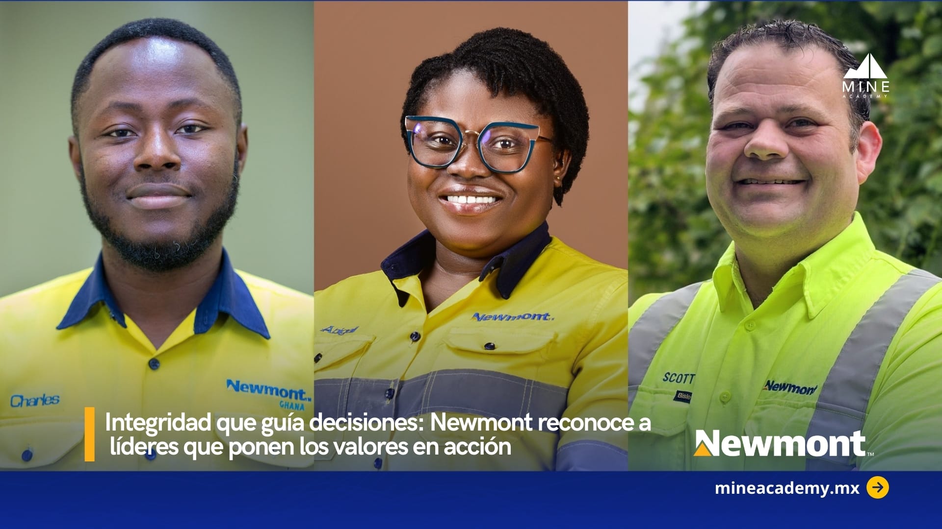 Integridad que guía decisiones: Newmont reconoce a líderes que ponen los valores en acción