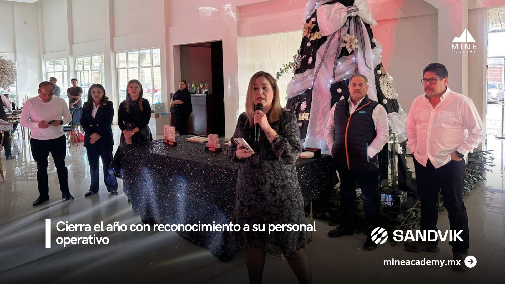 Sandvik México cierra el año con reconocimiento a su personal operativo
