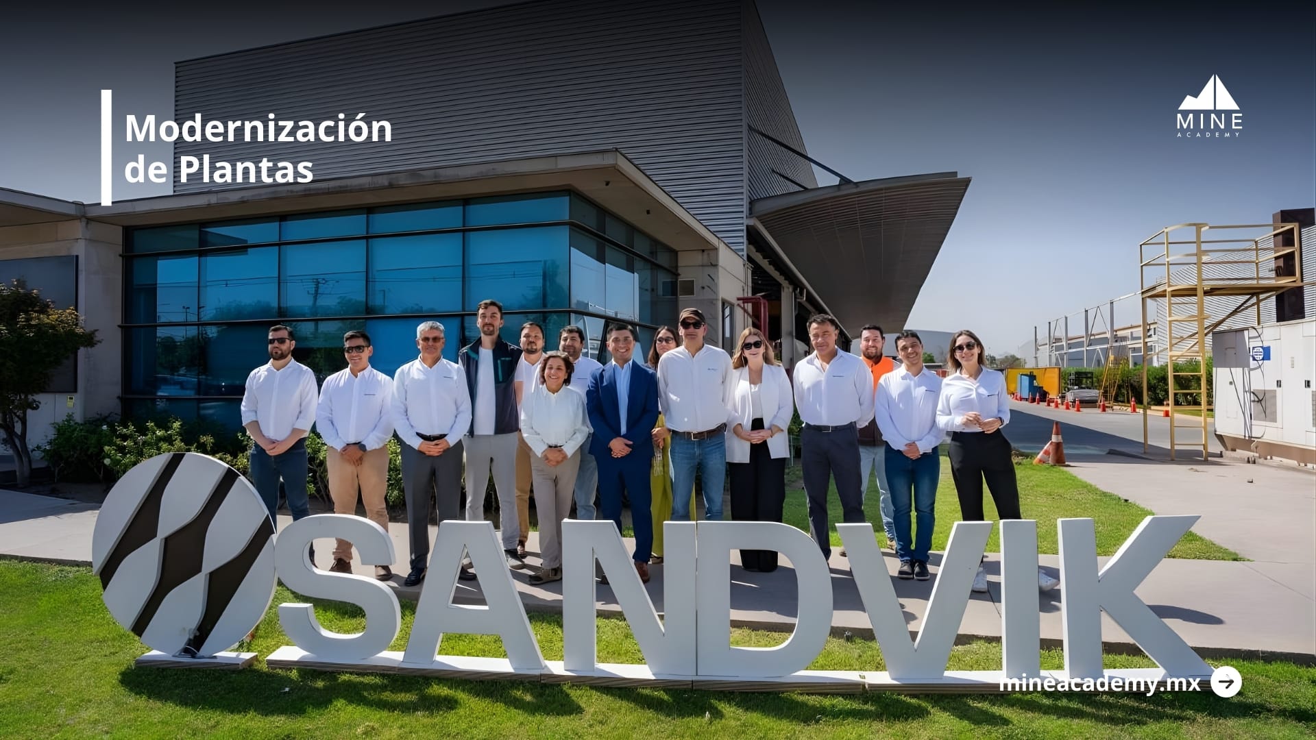 Sandvik y ENAMI avanzan en la modernización de plantas en Antofagasta Chile.