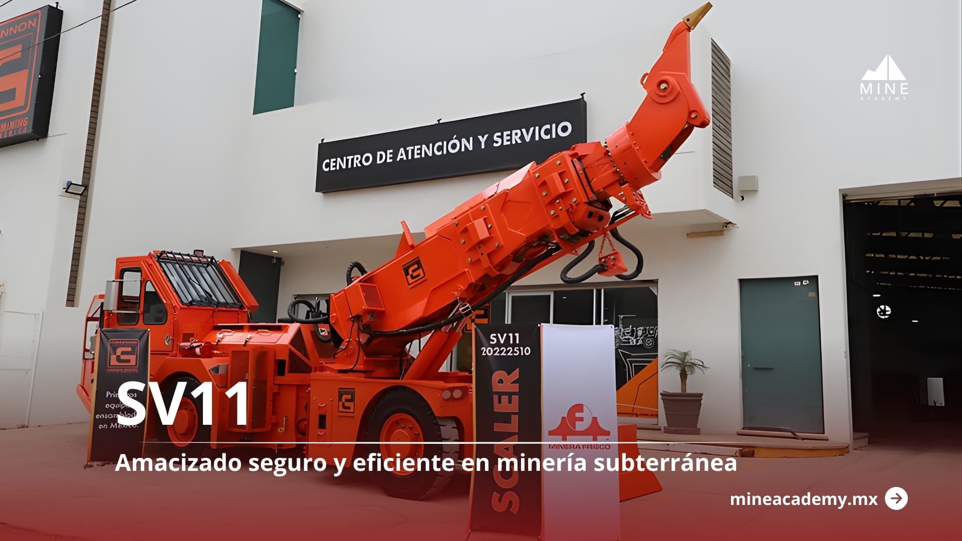 Cannon Mining SV11: amacizado seguro y eficiente en minería subterránea