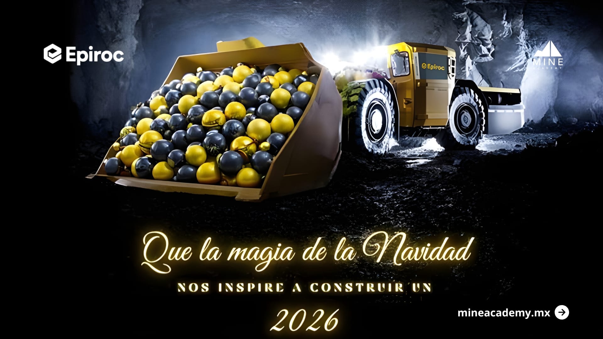 Que la magia de la navidad nos inspire a construir un 2026