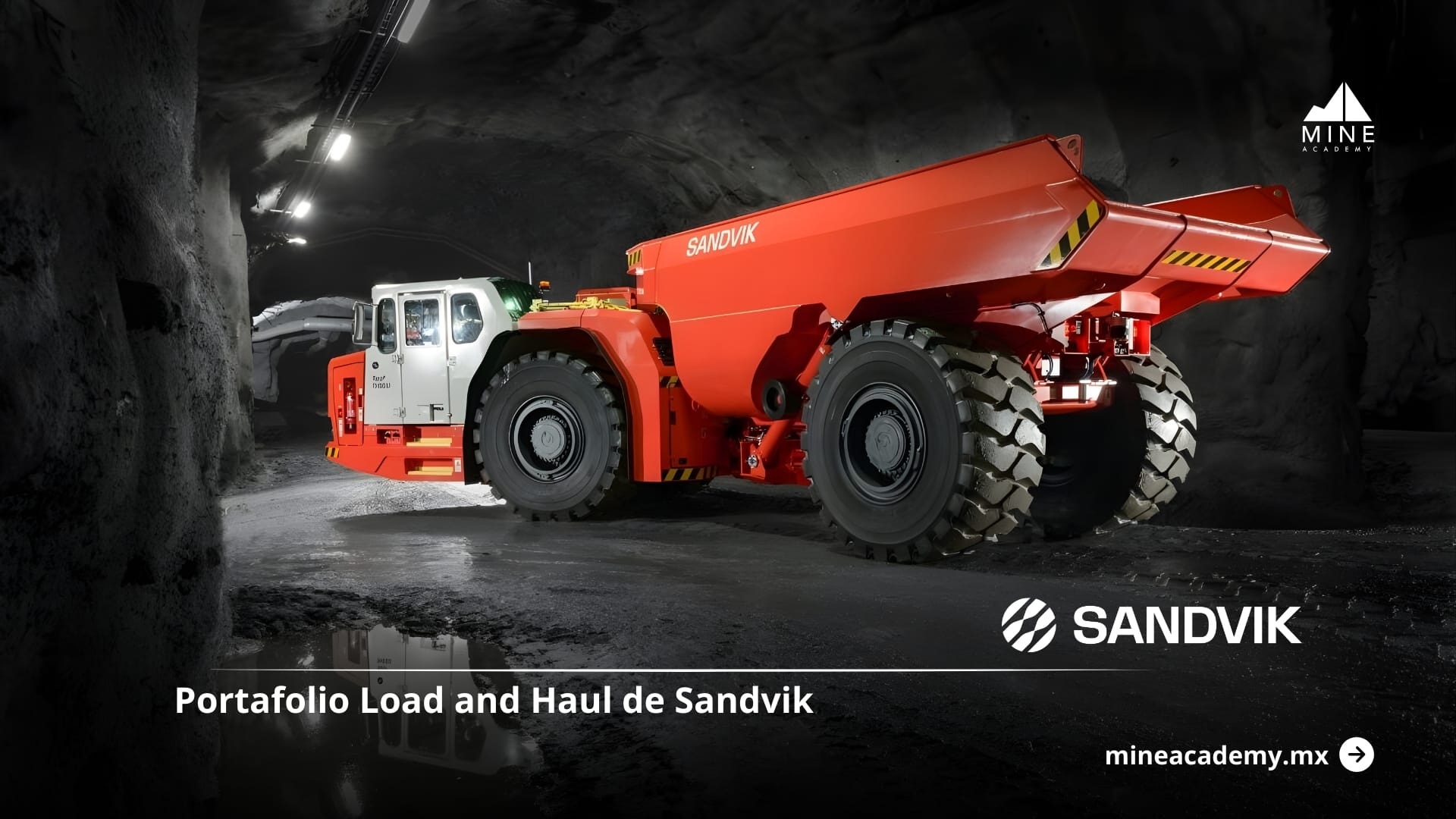 Sandvik fortalece la minería subterránea con un portafolio integral de camiones y cargadores