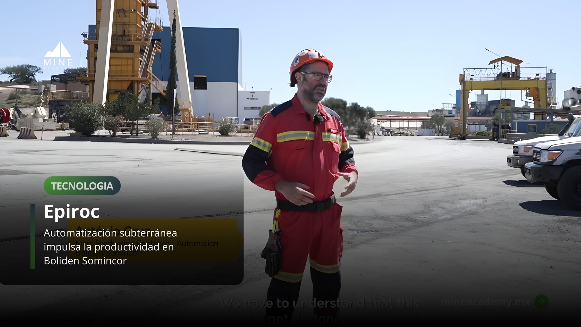 Automatización subterránea impulsa la productividad en Boliden Somincor