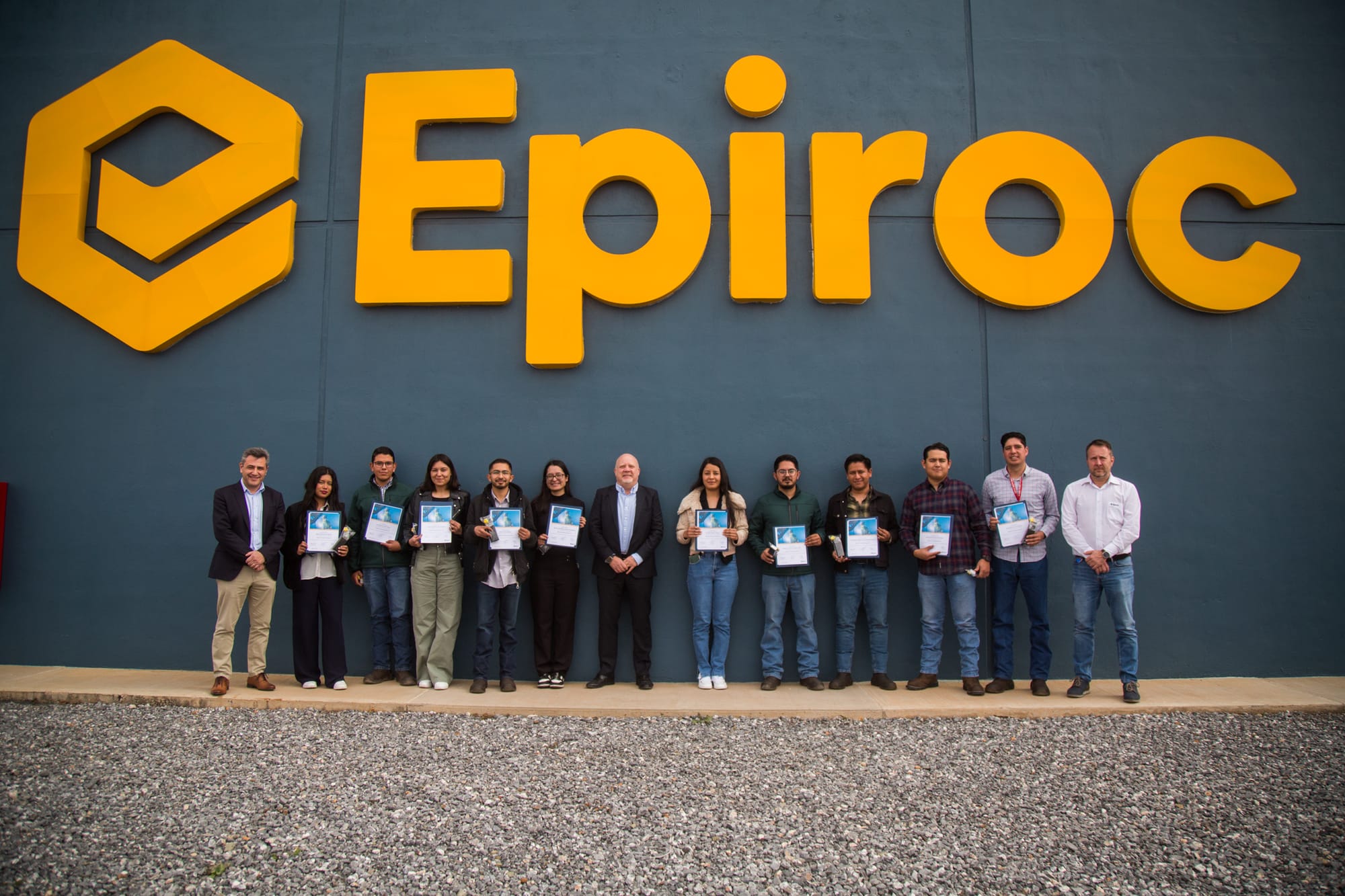 Epiroc celebra la graduación de la tercera generación del Programa Training Center