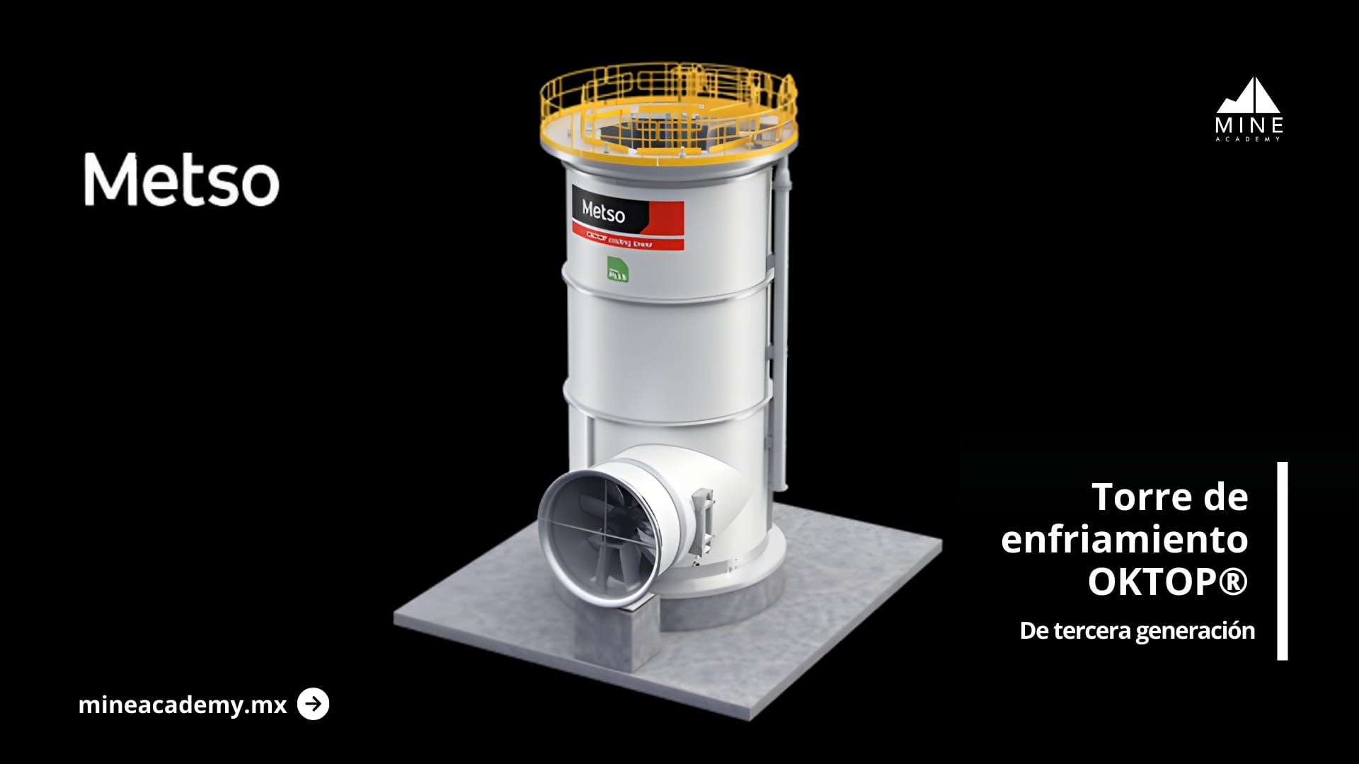 Metso presenta la torre de enfriamiento OKTOP® de tercera generación