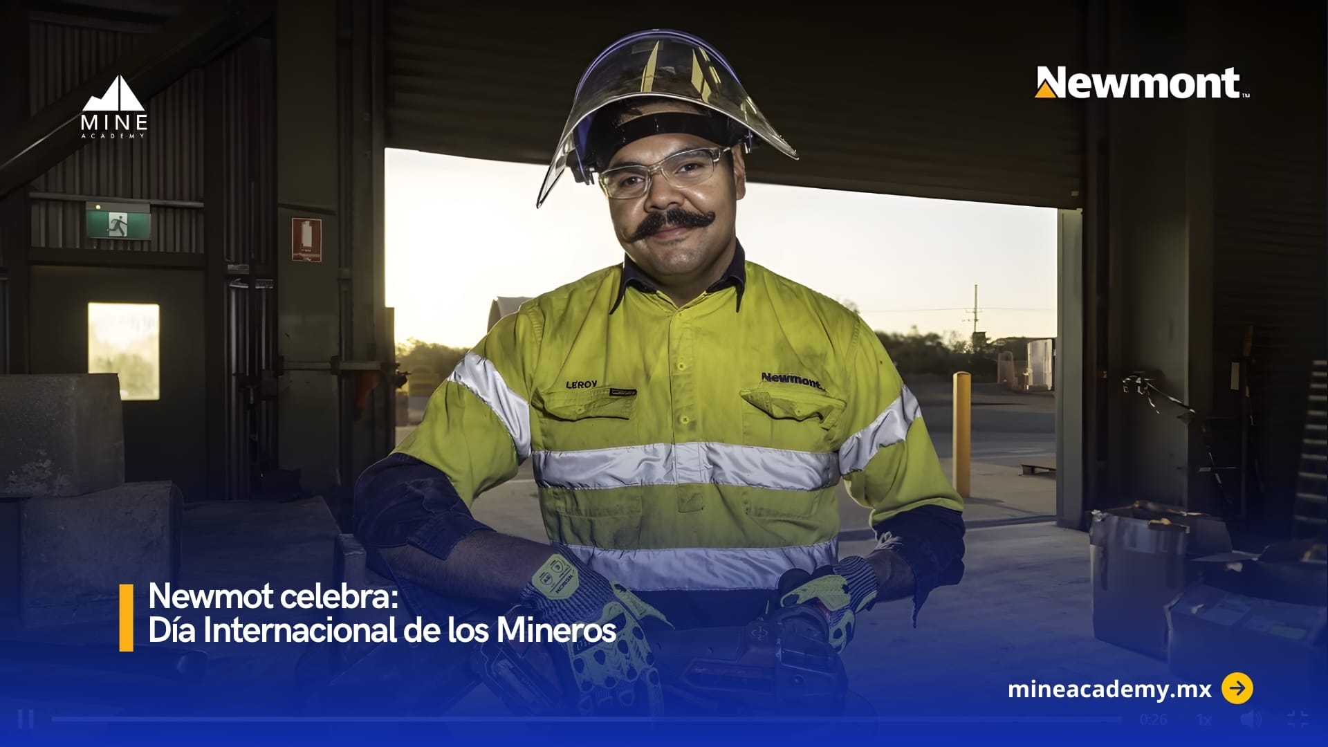 Newmont desea un Feliz Día Internacional de los Mineros a sus equipos en todo el mundo.