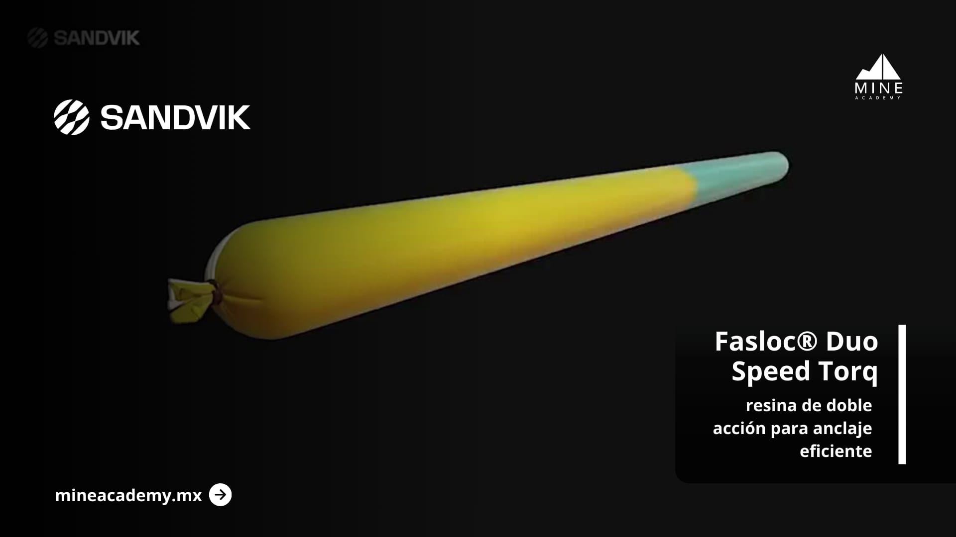 Fasloc® Duo Speed Torq: resina de doble acción para anclaje eficiente