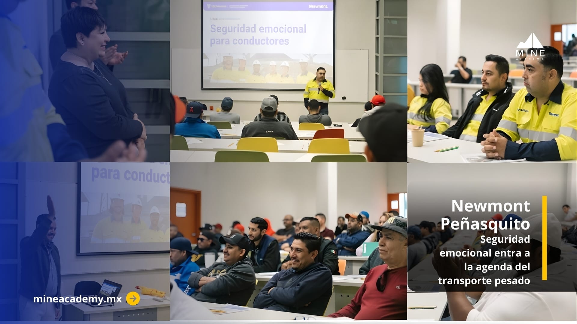 Empresa impulsa seguridad vial con taller emocional para operadores