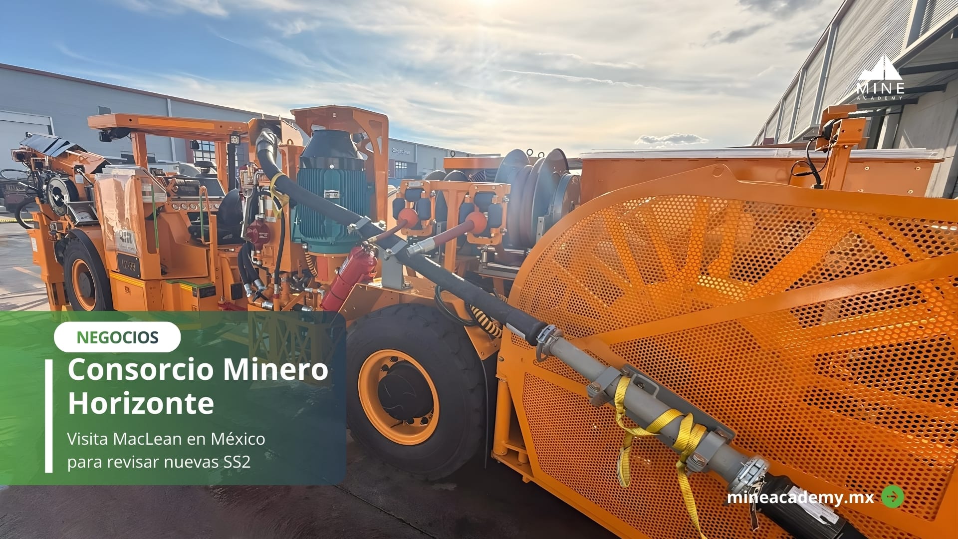 Consorcio Minero Horizonte visita MacLean en México para revisar nuevas SS2