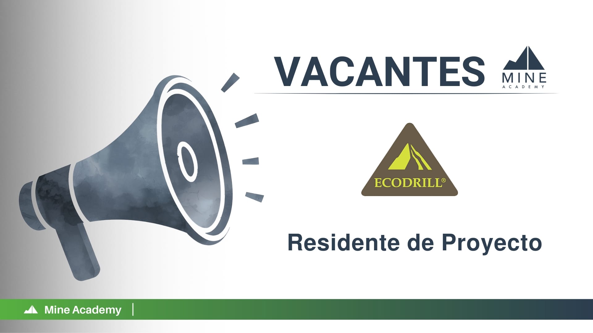 Oportunidad Laboral Ecodrill
