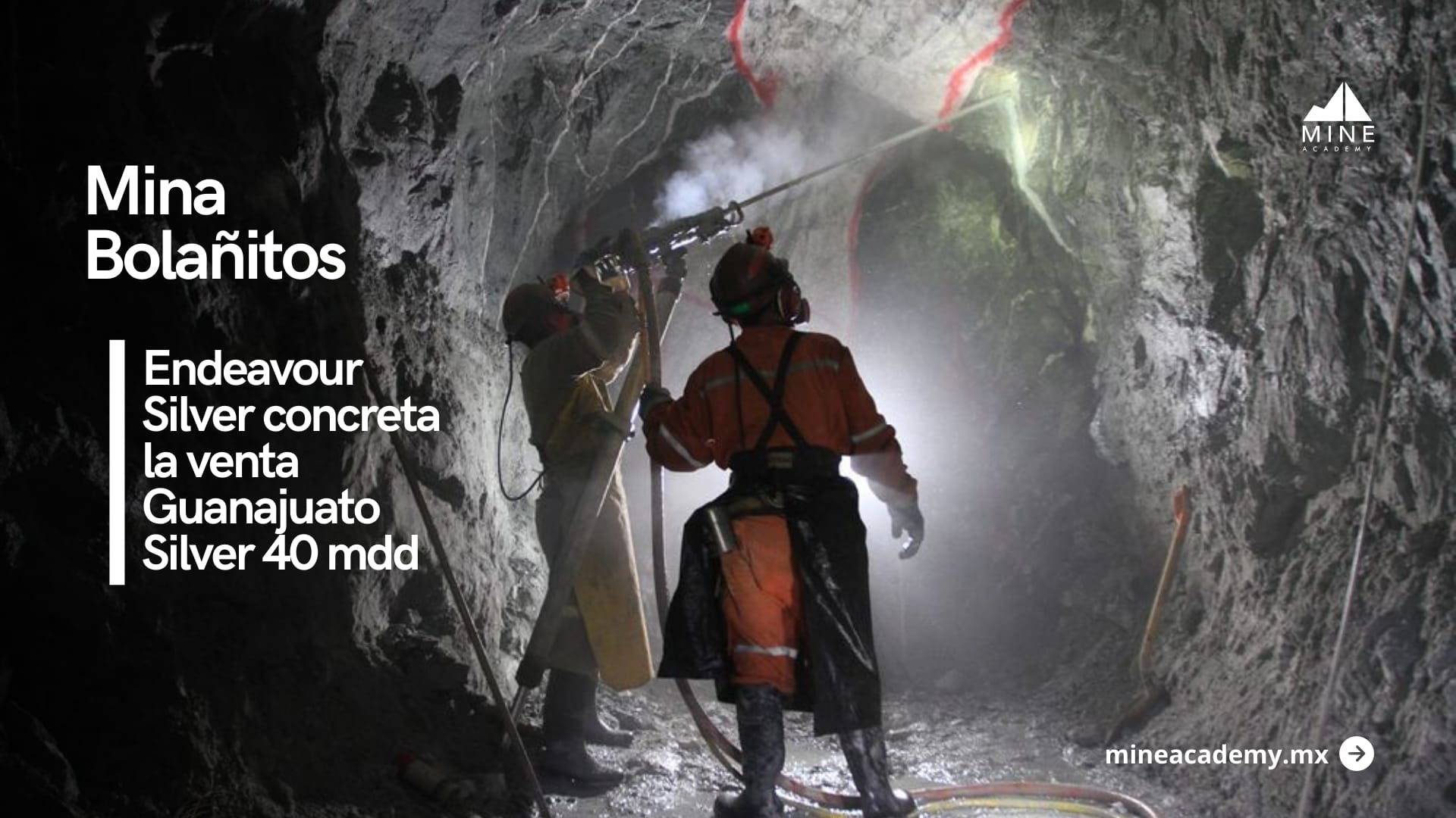 Endeavour Silver concreta la venta de la mina Bolañitos a Guanajuato Silver por 40 mdd