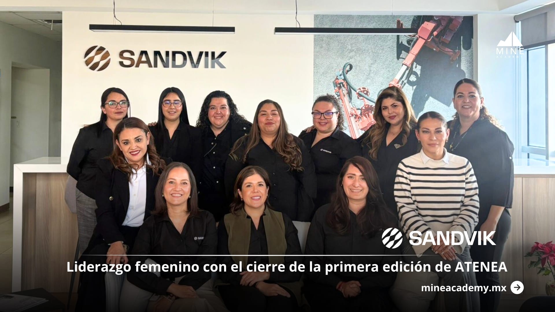 Sandvik impulsa liderazgo femenino con el cierre de la primera edición de ATENEA